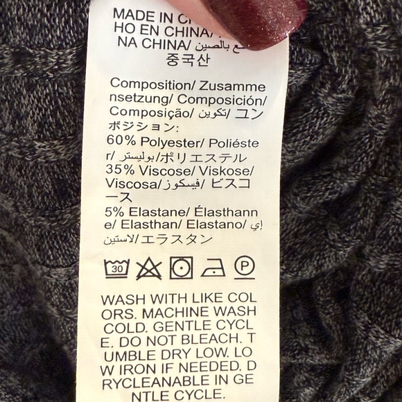 Gray Ribbed Women's Jumpsuit - Picture 7 of 7